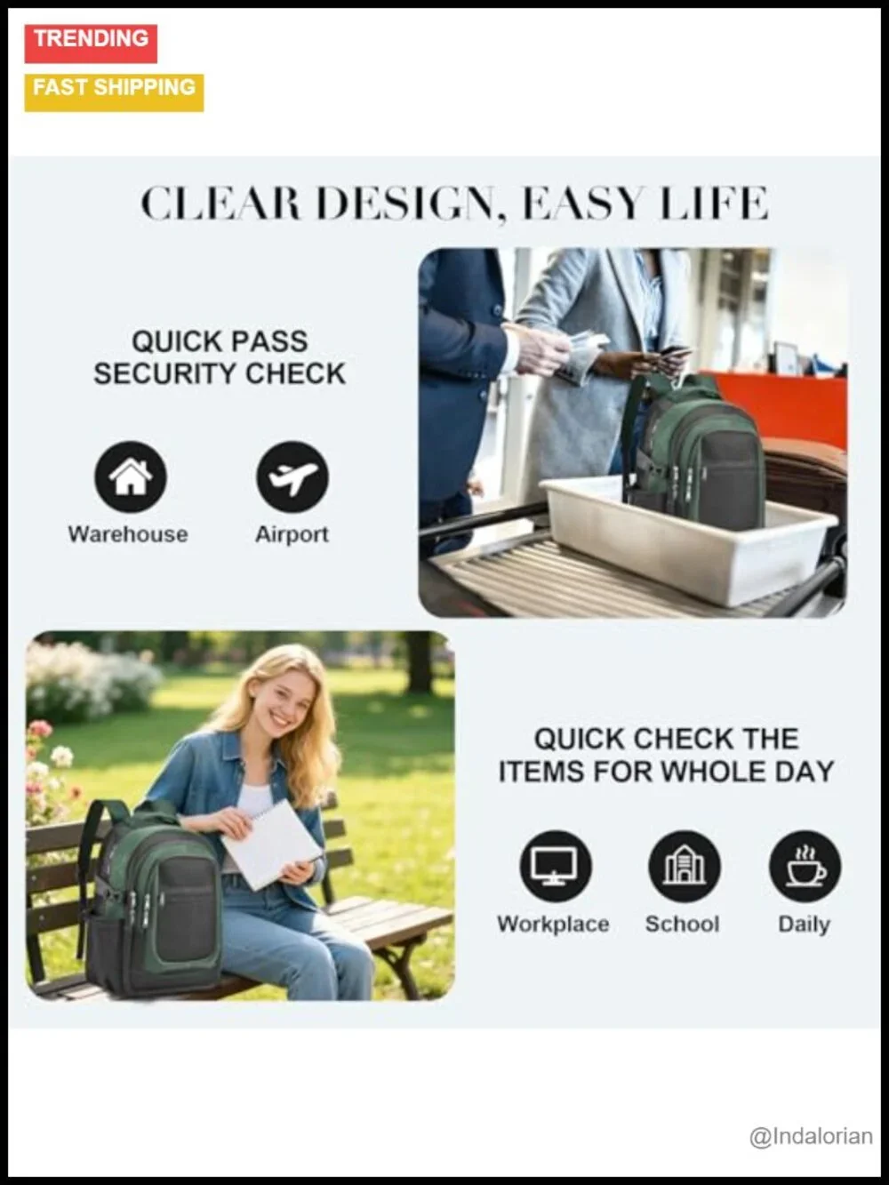 Heavy Duty Mesh Backpack with Rain Cover for School Sports Travel